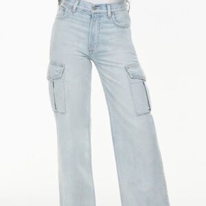 The Farrah Hi-rise Cargo Jean - Artzia - Denim Forum